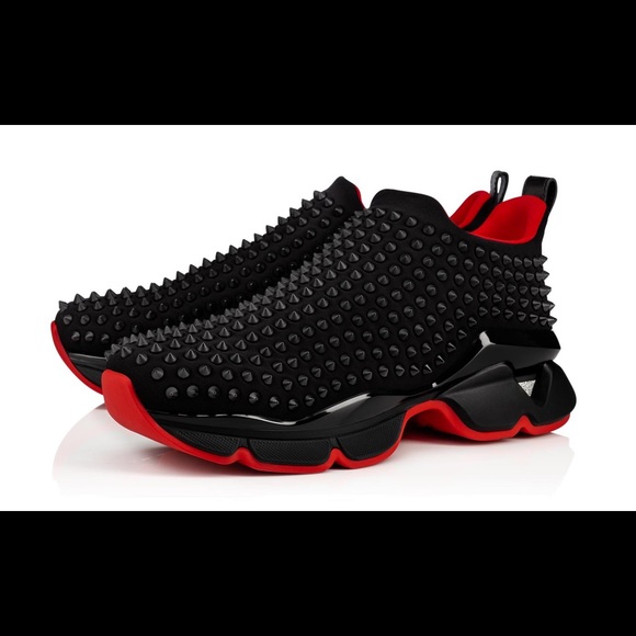 Christian Louboutin Red Bottom spike-sock sneakers - Picture 5 of 7